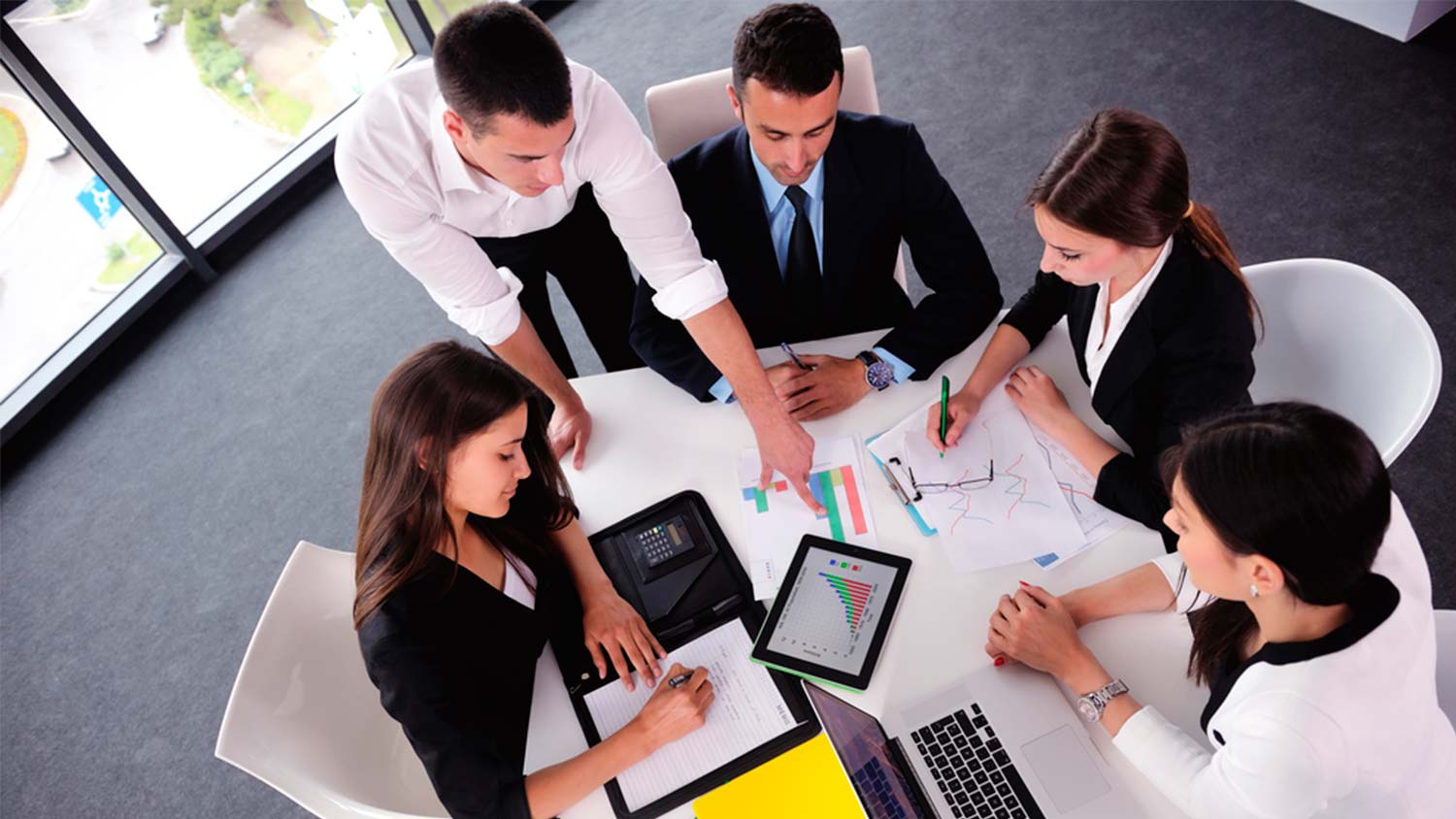 Equipo de trabajo profesional